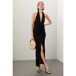 iro harmonie knotted halter dress Iro Harmonie Knotted Halter Dress